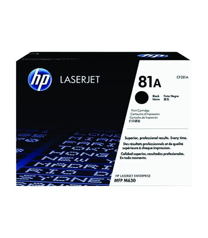 HP – 81A Black LaserJet Toner Cartridge [CF281A]