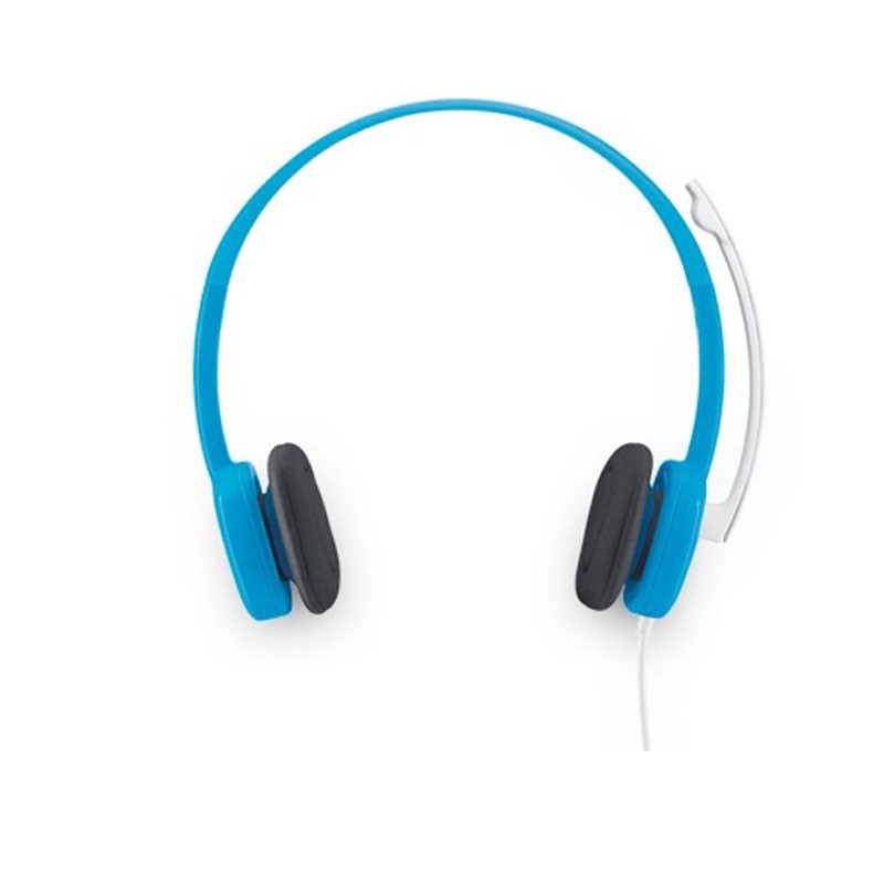 LOGITECH - H150 Sky Blue Stereo Headset