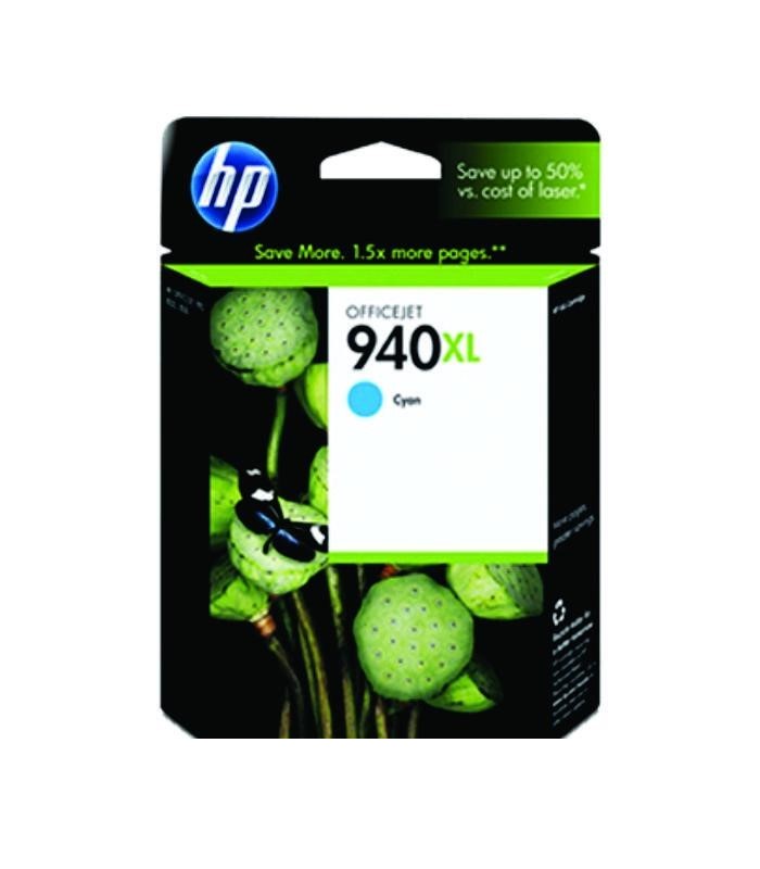 HP – 940XL Cyan Officejet Ink Cartridge [C4907AA]