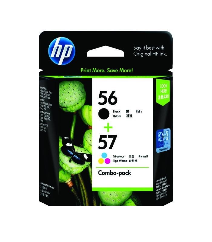 HP - 56/57 Combo Pack Ink Cartridge [CC629AA]
