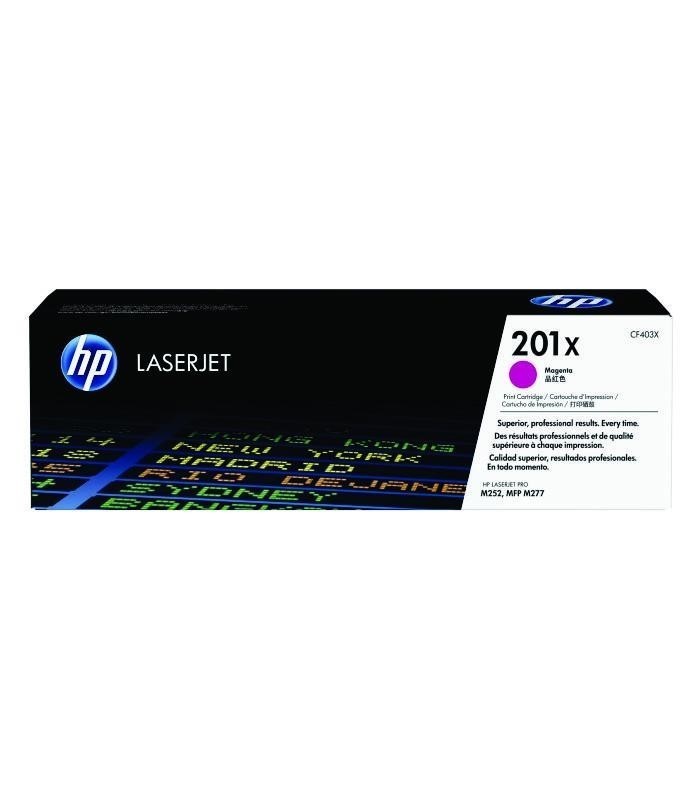 HP – 201X Magenta LaserJet Toner Cartridge [CF403X]