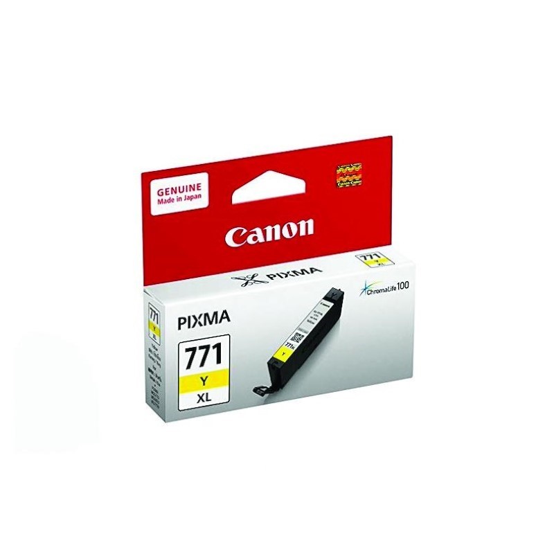 CANON – Ink Cartridge CLI-771 Yellow XL [CLI771Y XL]