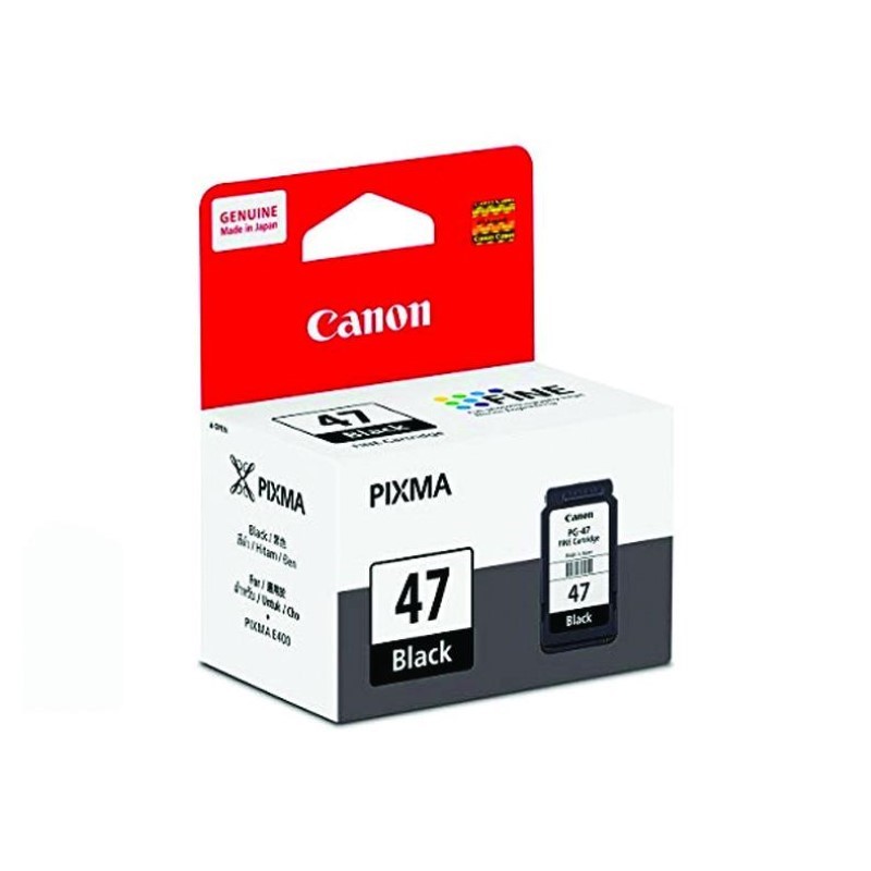 CANON – Ink Cartridge PG-47 Black for E400 [PG-47]