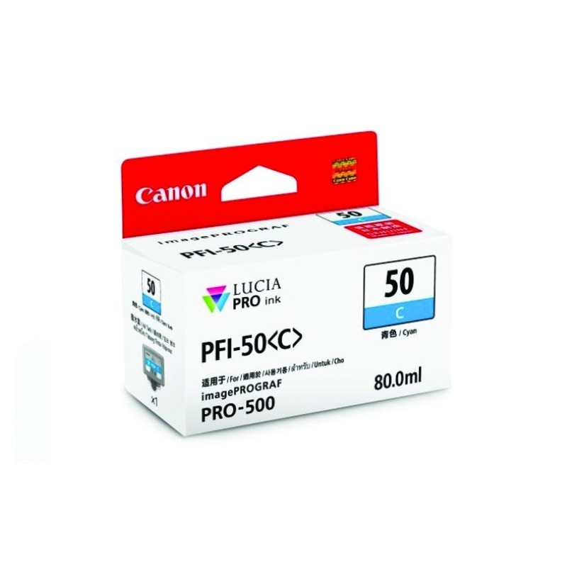 CANON – Ink PFI-50 Cyan for Pro500 [PFI-50C]