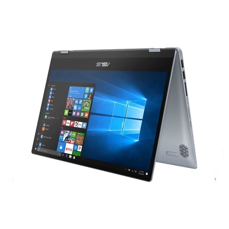 ASUS – VivoBook Flip TP412UA-EC702T (i7-8550U/8GB RAM/512GB/14inch/Win10SL/Silver Blue)