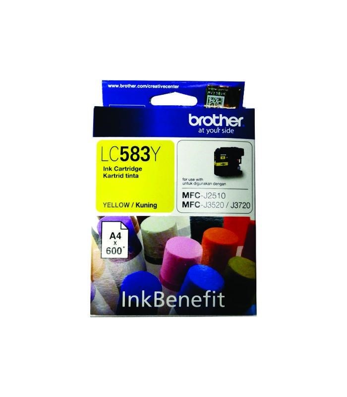 BROTHER – Yellow Ink Cartridge LC-583Y