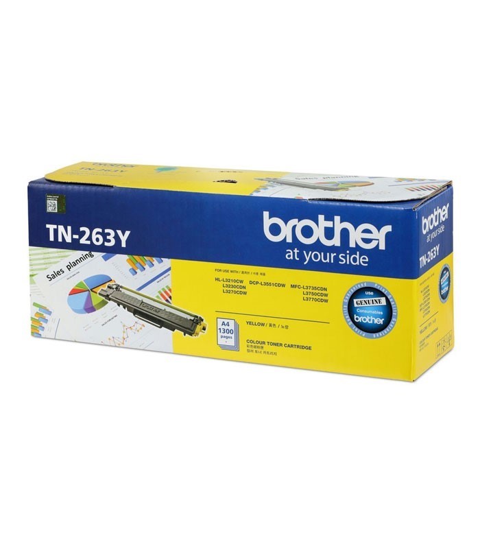 BROTHER - Yellow Toner Cartridge TN-263Y