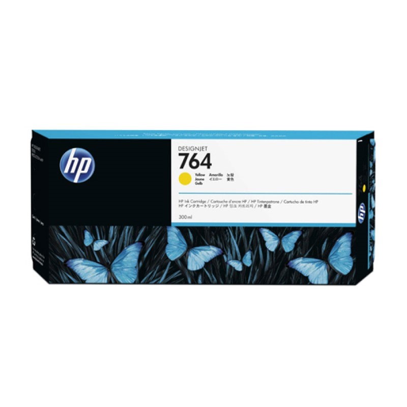 HP – 764 300-ml Yellow Ink Cartridge [C1Q15A]