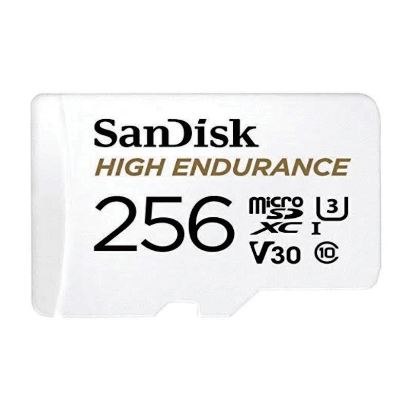 SANDISK - High Endurance microSDXC Card 256G [SDSQQNR-256G-GN6IA]
